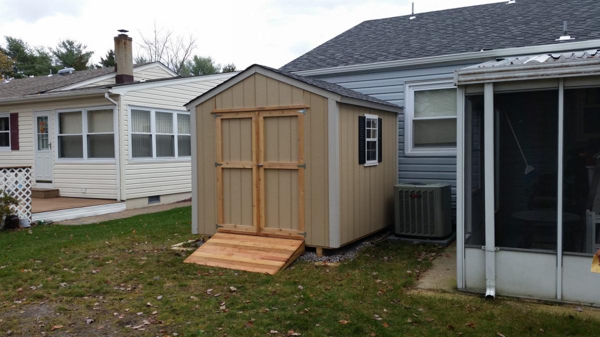 8x8 Utility Shed