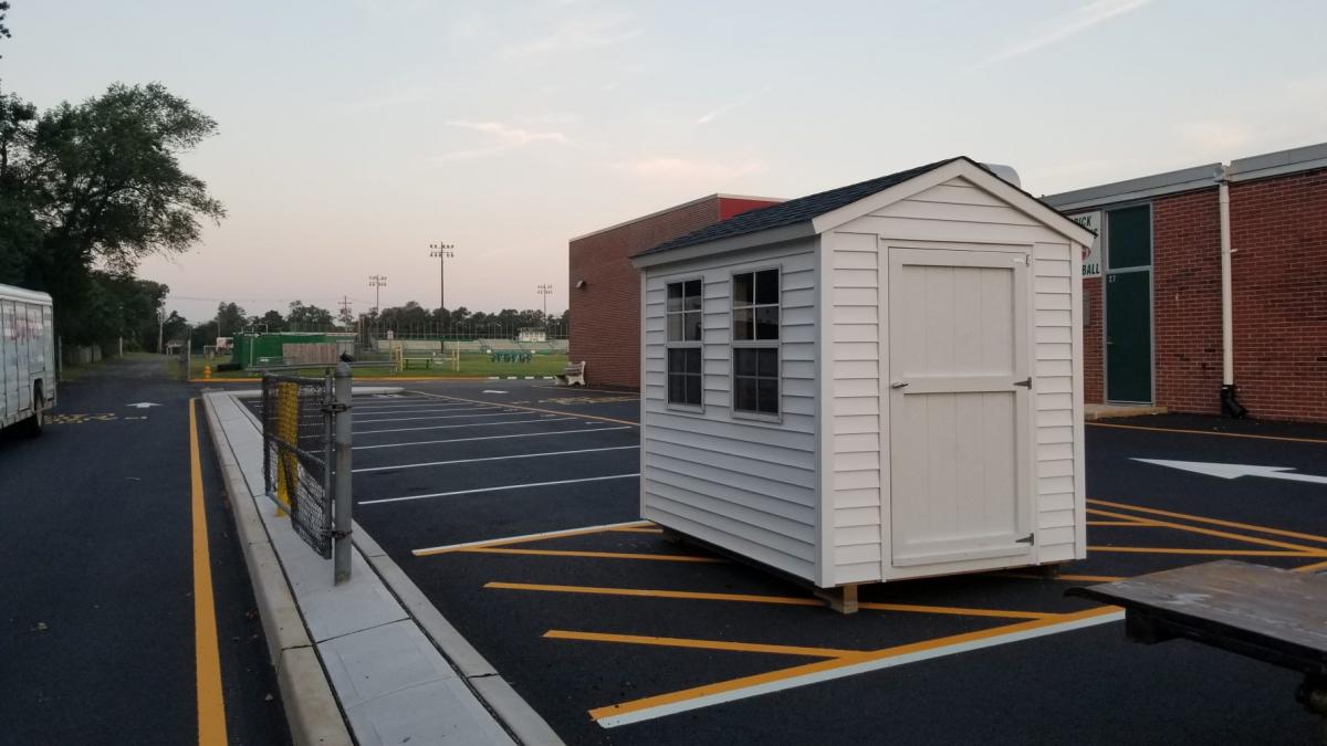 6x8 Ticket Booth at Brick Township HS