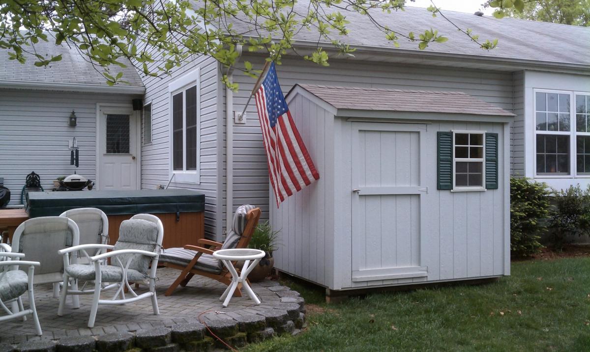 6x8 Utility Shed