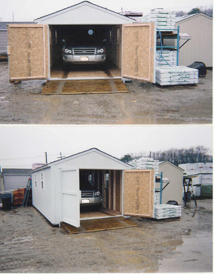 10x20 Utility Shed Garage