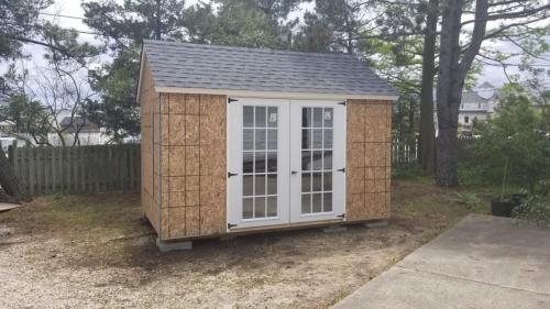 8x10 Pool House to get cedar shakes