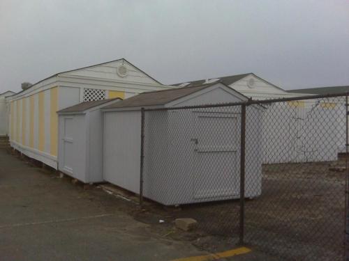 8x8 and 8x12 Sheds at Deal Casino