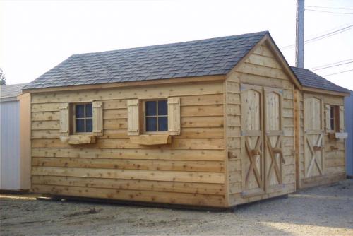 8x16 Cedar Tackroom